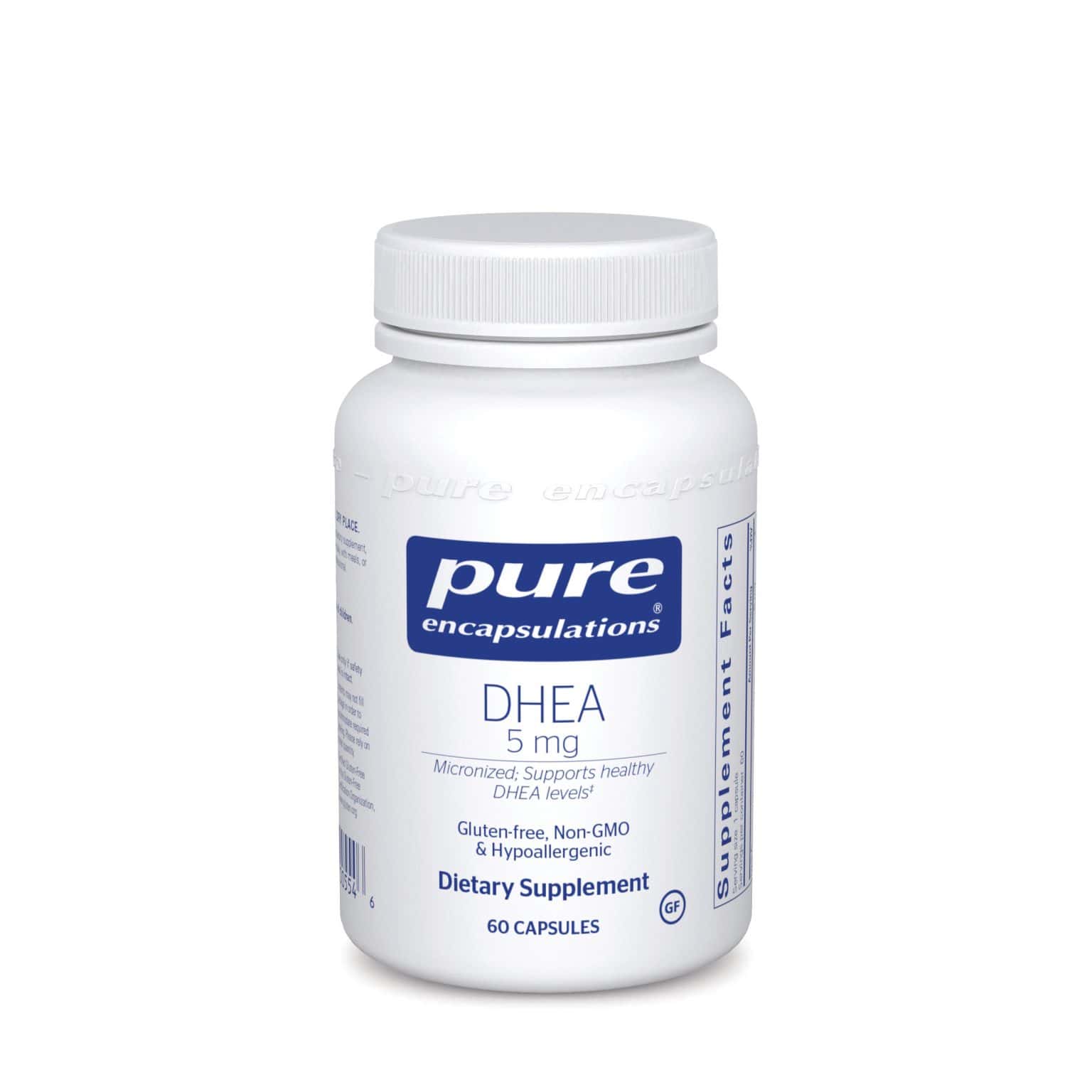 DHEA 5 mg Pure Encapsulations Powerful Adrenal Support!