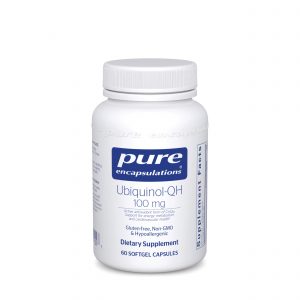 Ubiquinol-QH 100 mg 60ct by Pure Encapsulations