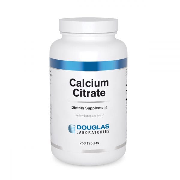 Calcium Citrate 250 mg 250ct by Douglas Laboratories