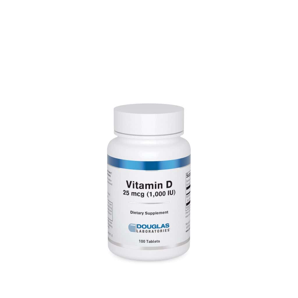 Vitamin D 25 mcg (1000 IU) 100ct by Douglas Laboratories