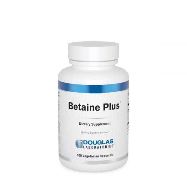 Betaine Plus 100ct by Douglas Laboratories