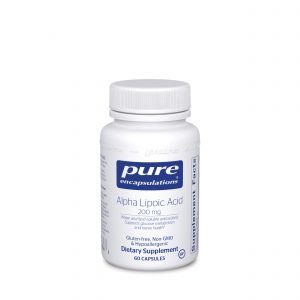 Alpha Lipoic Acid 200 mg 60ct by Pure Encapsulations