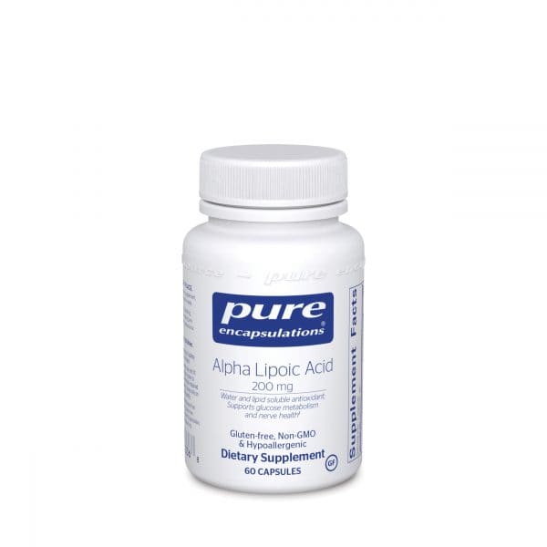 Alpha Lipoic Acid 200 mg 60ct by Pure Encapsulations