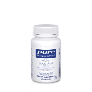 Alpha Lipoic Acid 400 mg 60ct by Pure Encapsulations