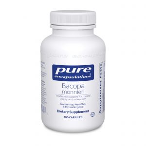 Bacopa monnieri 180ct by Pure Encapsulations
