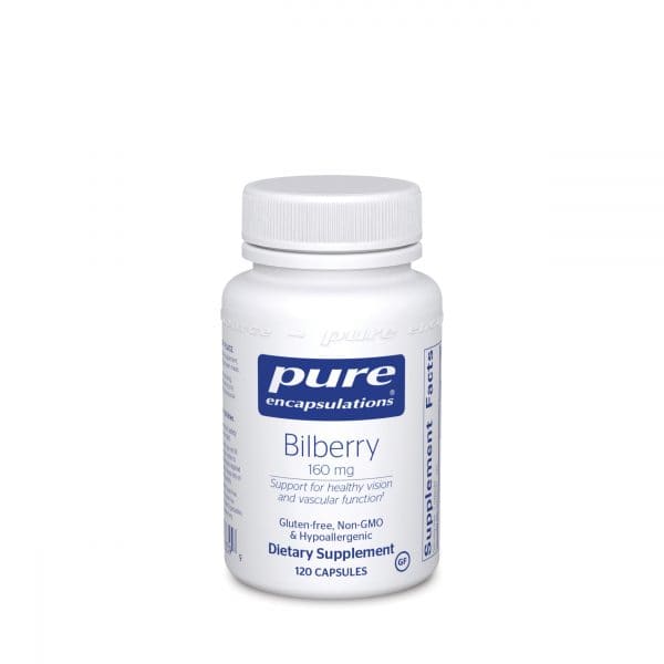 Bilberry 160 mg 120ct by Pure Encapsulations