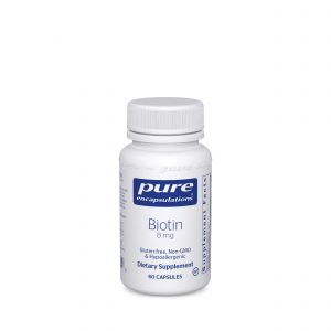 Biotin 8 mg 60ct by Pure Encapsulations