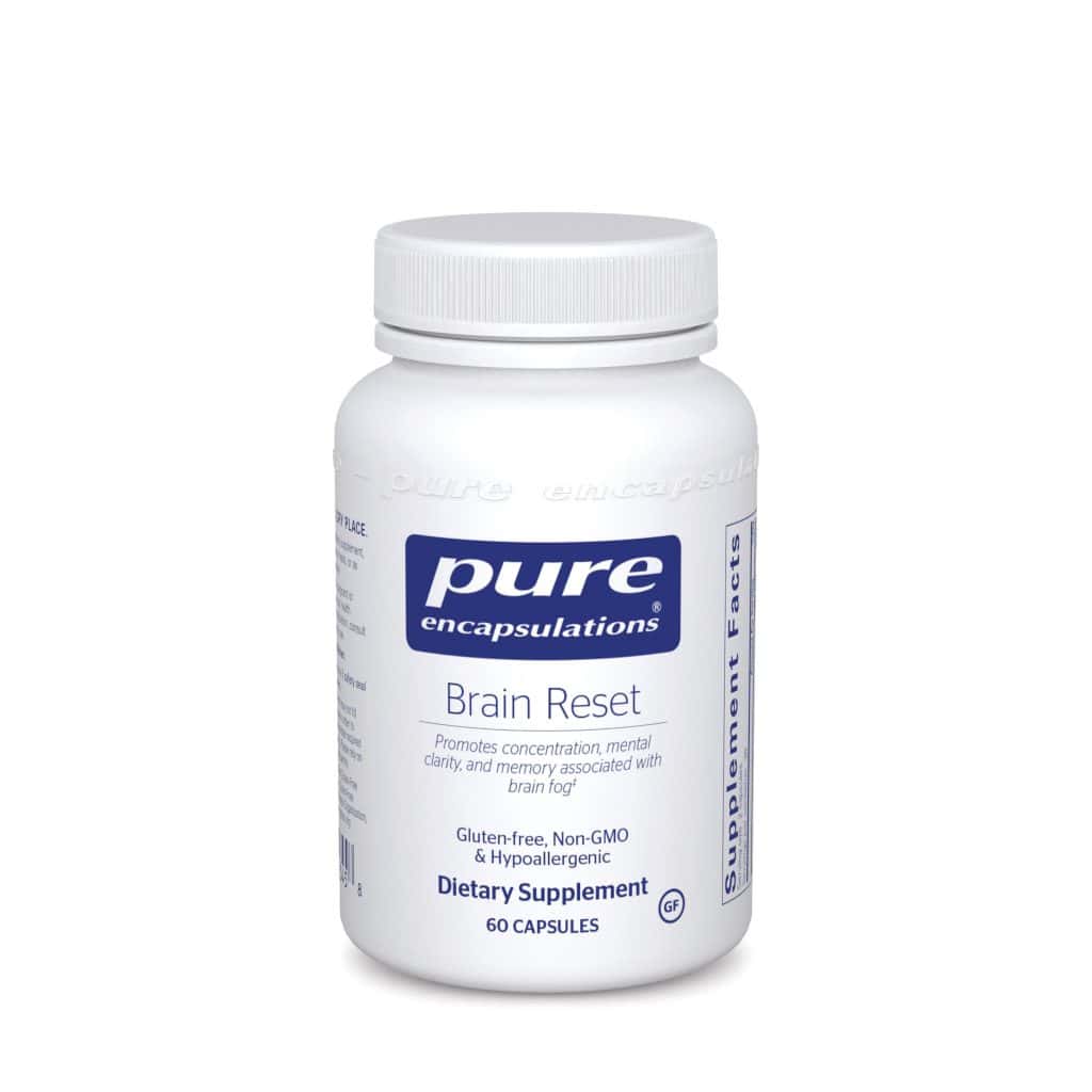 Brain Reset 60ct | Pure Encapsulations | Powerful Cognitive Support!