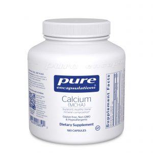 Calcium MCHA 180ct by Pure Encapsulations