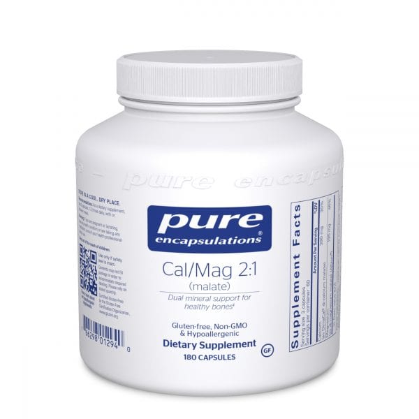Cal/Mag 2:1 (malate) 180ct by Pure Encapsulations