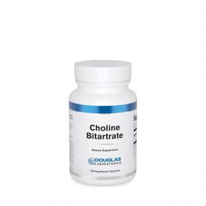 Choline Bitartrate 100ct by Douglas Laboratories