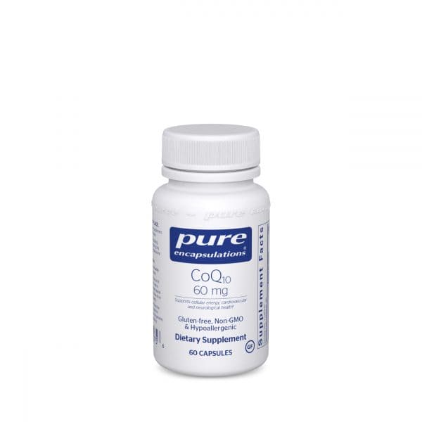 CoQ10 60 mg 60ct by Pure Encapsulations