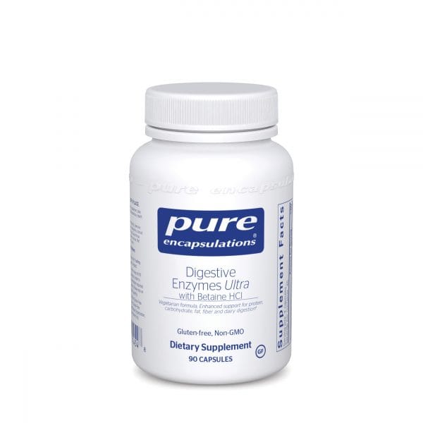 Digestive Enzymes Ultra with Betaine HCl 90ct by Pure Encapsulations