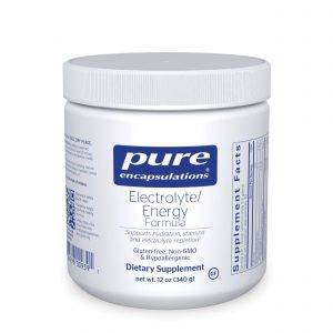 Electrolyte/Energy formula 340 g by Pure Encapsulations