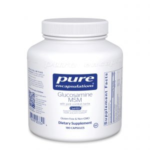 Glucosamine MSM 180ct by Pure Encapsulations