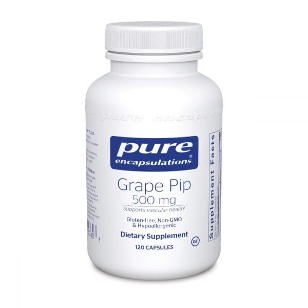 Grape Pip 500 mg 120ct by Pure Encapsulations
