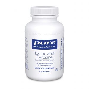 Iodine and Tyrosine 120ct by Pure Encapsulations