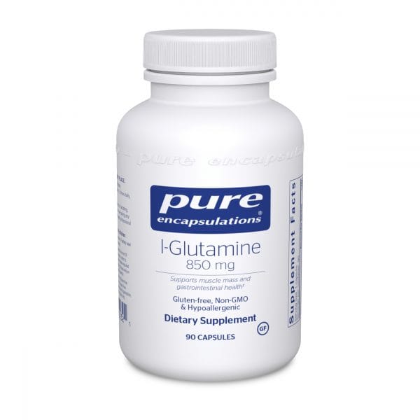 L-Glutamine 850 mg 90ct by Pure Encapsulations