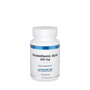 Pantothenic Acid 500 mg 100ct by Douglas Laboratories
