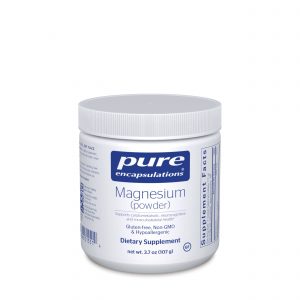 Magnesium powder 107 g by Pure Encapsulations