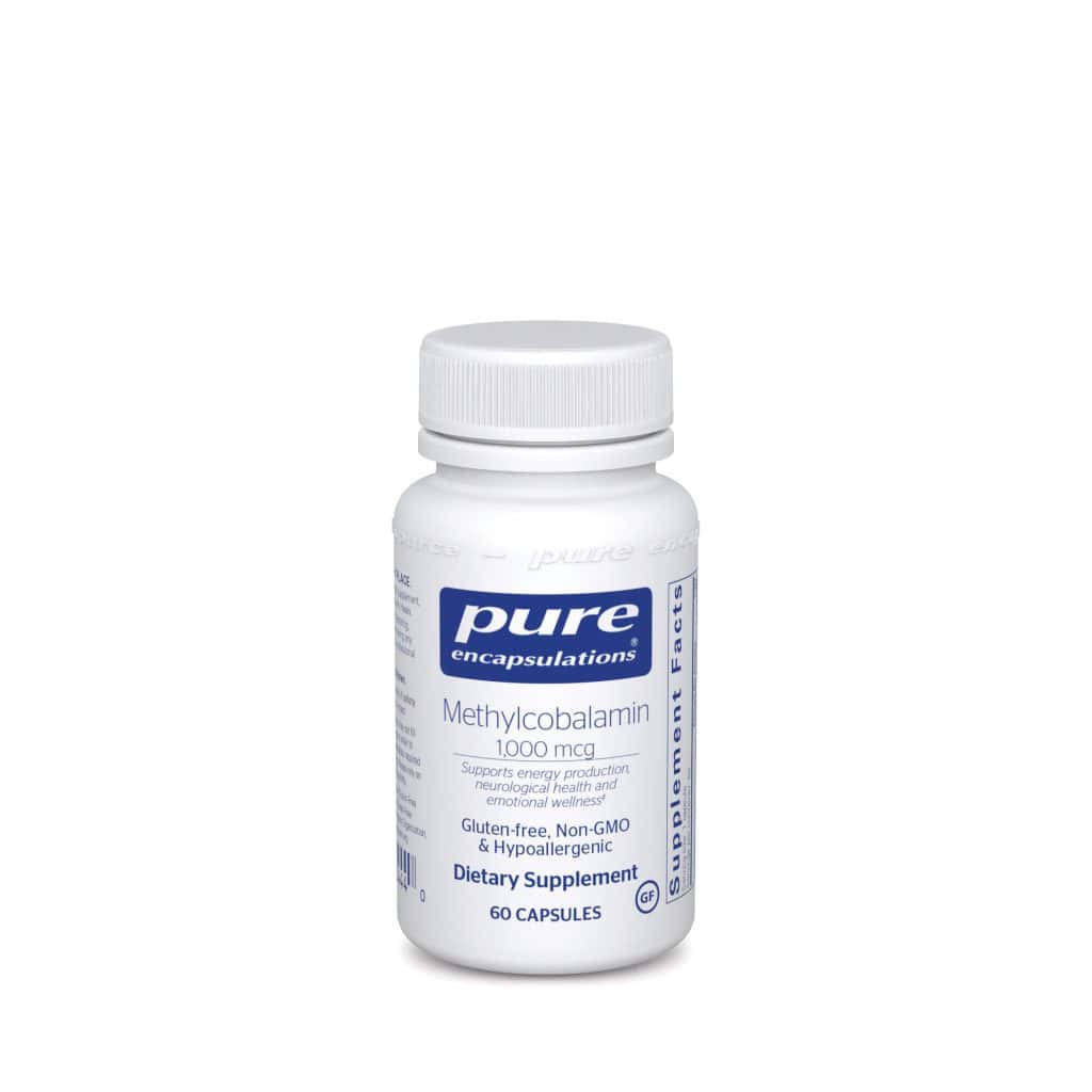 Methylcobalamin 1000 mcg | Pure Encapsulations | Powerful Neurological ...