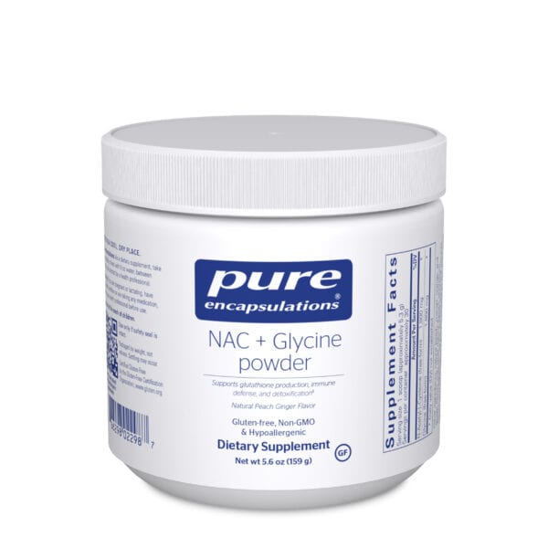 NAC + Glycine powder 159 g by Pure Encapsulations