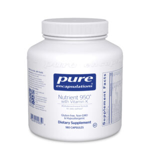 Nutrient 950 with Vitamin K 180ct by Pure Encapsulations
