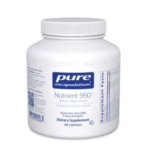 Nutrient 950 without Copper Iron and Iodine 180ct by Pure Encapsulations