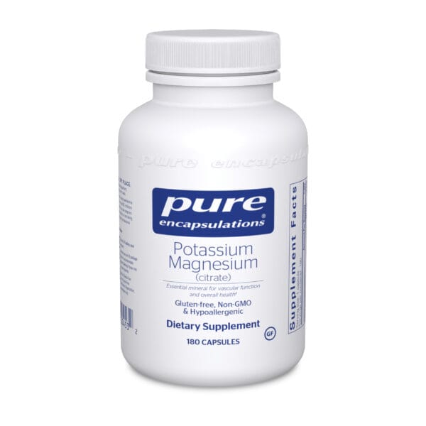 Potassium Magnesium citrate 180ct by Pure Encapsulations