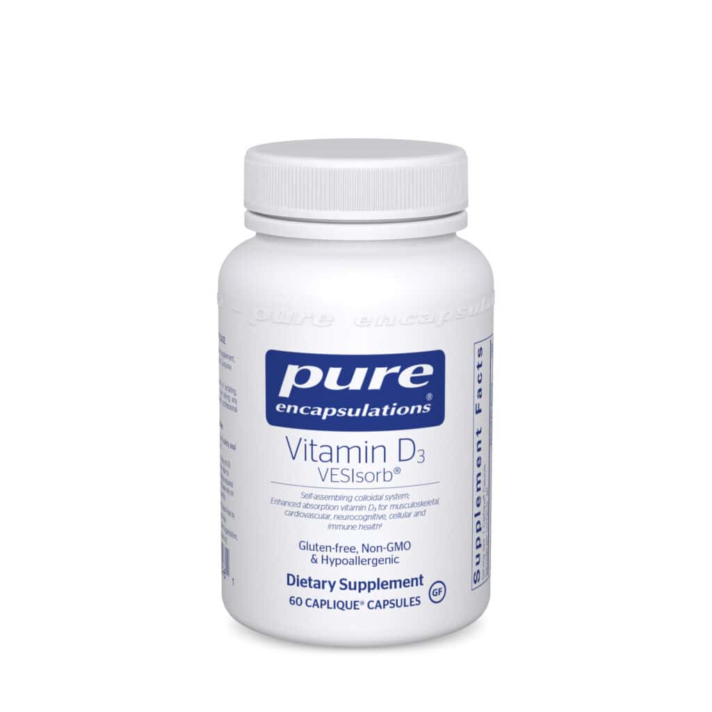 Vitamin D3 VESIsorb 60ct by Pure Encapsulations