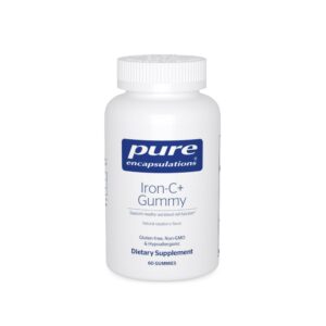 Iron-C+ Gummy 60ct by Pure Encapsulations