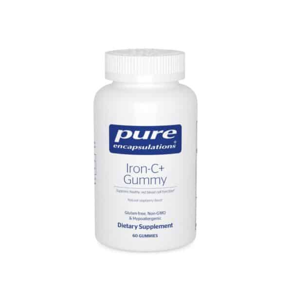 Iron-C+ Gummy 60ct by Pure Encapsulations