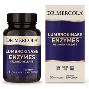 Lumbrokinase Enzymes 30ct by Dr Mercola