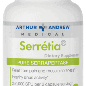 Serrétia Serrapeptase 30ct by Arthur Andrew Medical Inc.