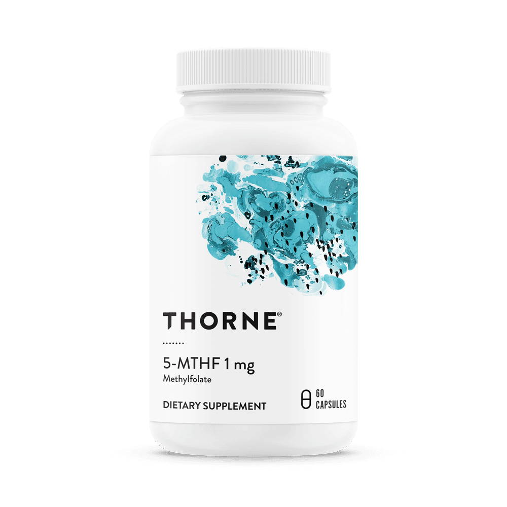 5-MTHF 1 mg 60ct Thorne Front