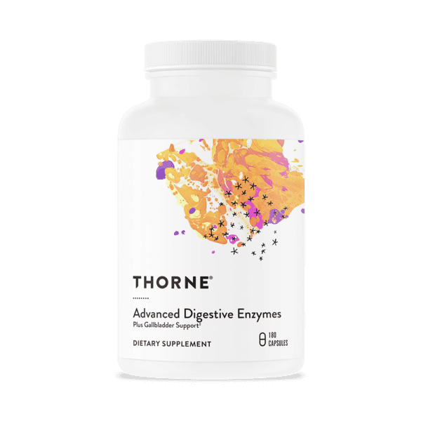 Advanced Digestive Enzymes 180ct by Thorne Front