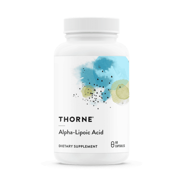Alpha-Lipoic Acid 60ct by Thorne Front