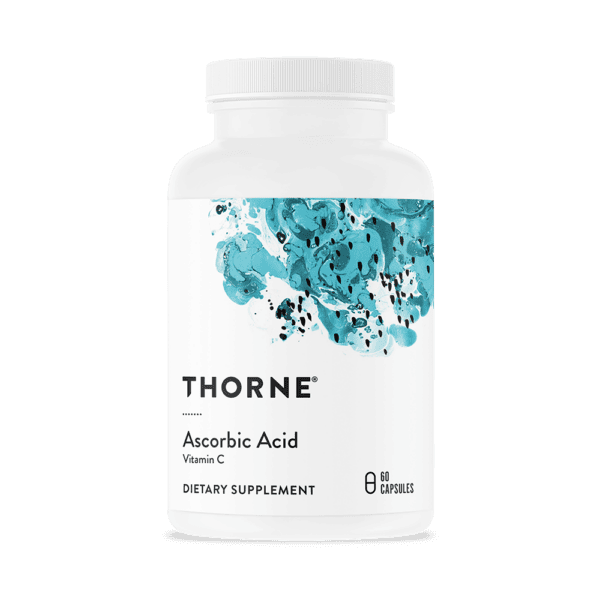Ascorbic Acid 60ct by Thorne Front