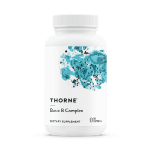 Basic B Complex 60ct by Thorne Front