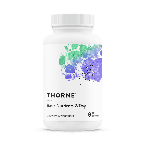 Basic Nutrients 2/Day 60ct by Thorne Front