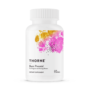 Basic Prenatal 90ct by Thorne Front