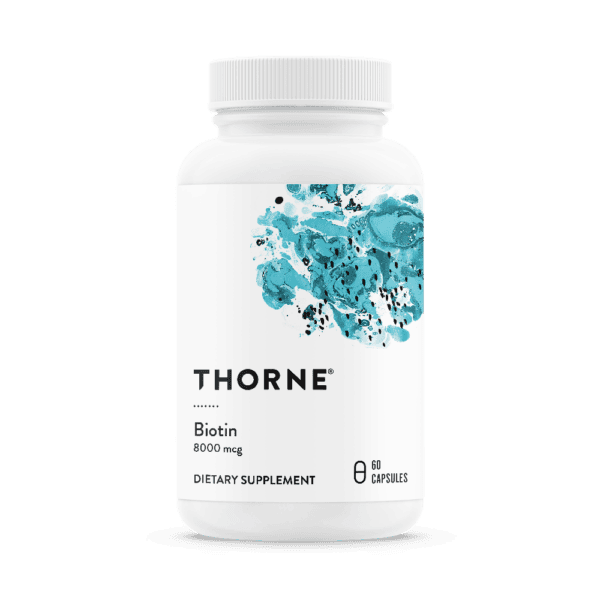 Biotin 8 mg by Thorne Front