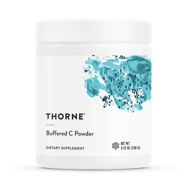 Buffered C Powder 236 g by Thorne Front