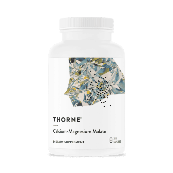 Calcium-Magnesium Malate 240ct by Thorne Front
