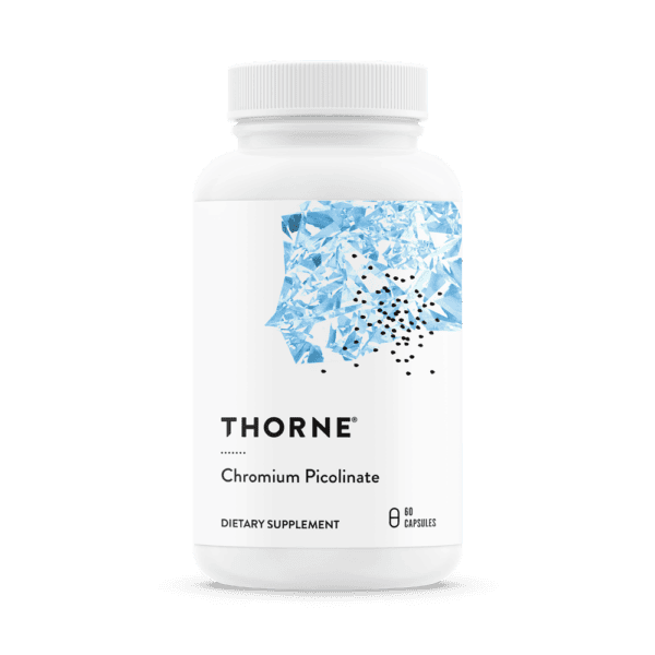 Chromium Picolinate 60ct by Thorne Front