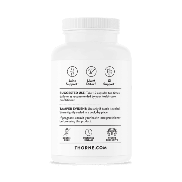 Curcumin Phytosome - SR 120ct by Thorne Side