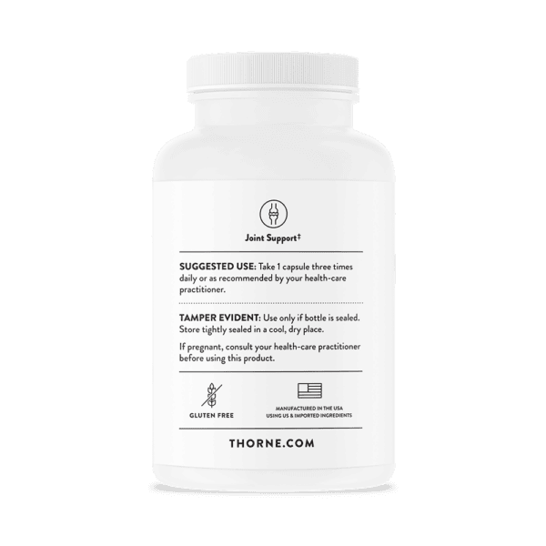 Glucosamine & Chondroitin 90ct by Thorne Side