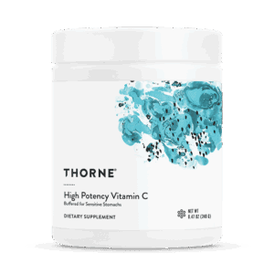 High Potency Vitamin C 240 g by Thorne Front