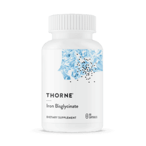 Iron Bisglycinate 60ct by Thorne Front