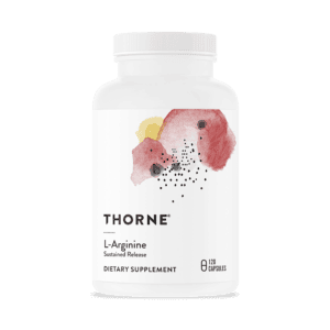L-Arginine SR 120ct by Thorne Front